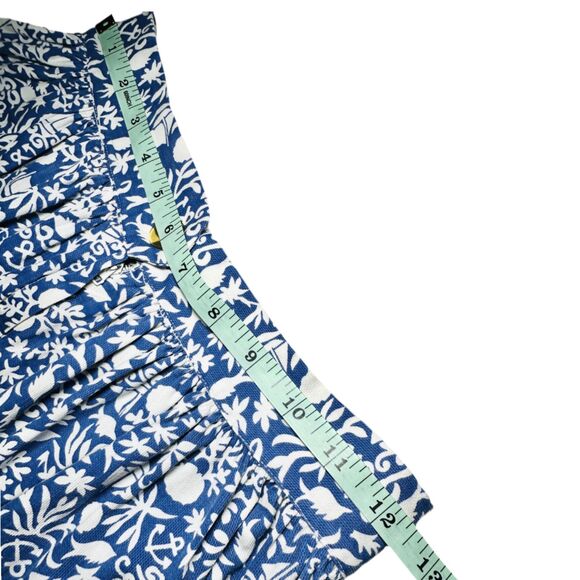 True VTG 50s Bell Sportswear Nautical Print Full Midi Skirt - Made in California - Picture 8 of 16